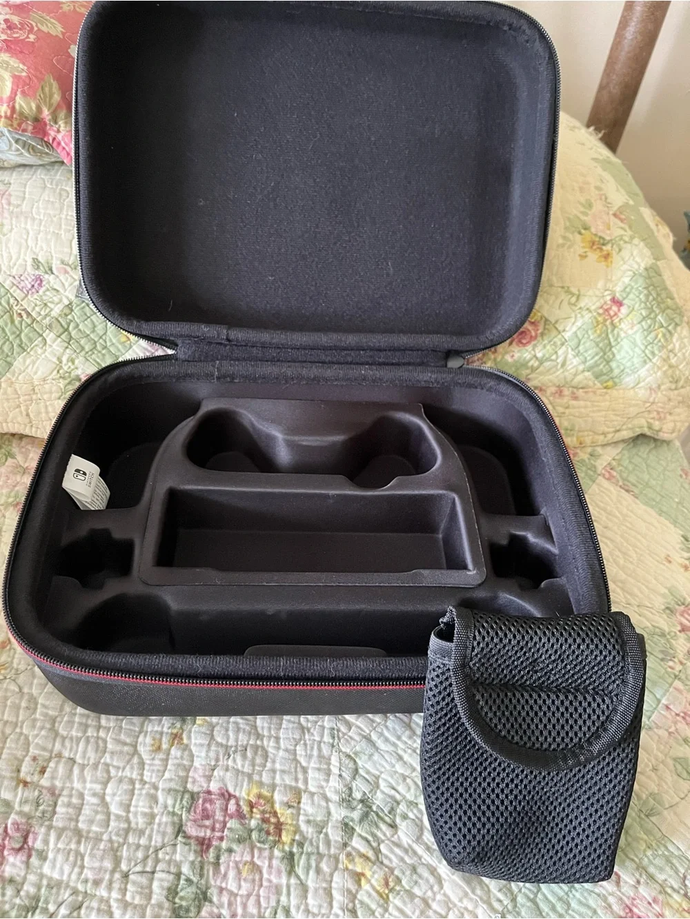 Nintendo Black Carry Case with Red Logo